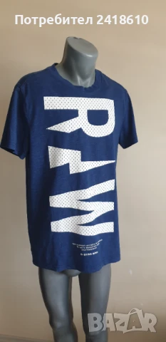 G - Star Ruizion Mens Size М  ОРИГИНАЛ! Мъжка Тениска !, снимка 3 - Тениски - 50948458