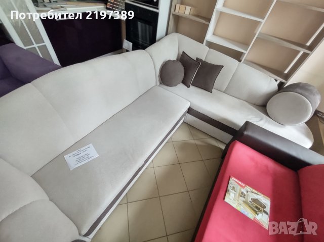 Ъглови дивани мостри, снимка 4 - Дивани и мека мебел - 40735337