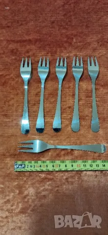 Стари десертни вилички, снимка 13 - Колекции - 49189902