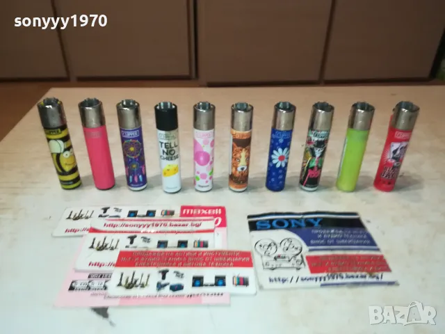 CLIPPER-ЛОТ 3 ЗАПАЛКИ ЗА КОЛЕКЦИЯ 10БР 2212241826, снимка 10 - Колекции - 48435363
