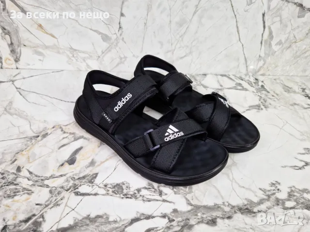 Adidas Мъжки Черни Сандали Адидас от 40 номер до 45 номер Код P477, снимка 4 - Мъжки сандали - 50260736