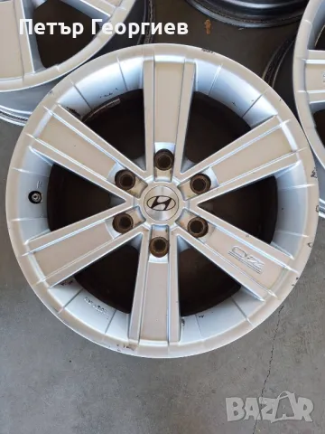 АЛУМИНИЕВИ ДЖАНТИ- HYUNDAI -6x139.7x92.5-17цола, снимка 2 - Гуми и джанти - 47494923