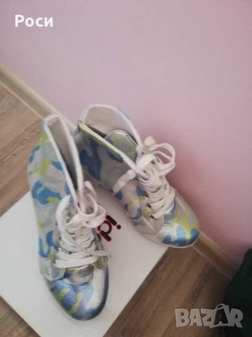 Дамски боти с дебел ток 38 номер , снимка 3 - Дамски боти - 30775618