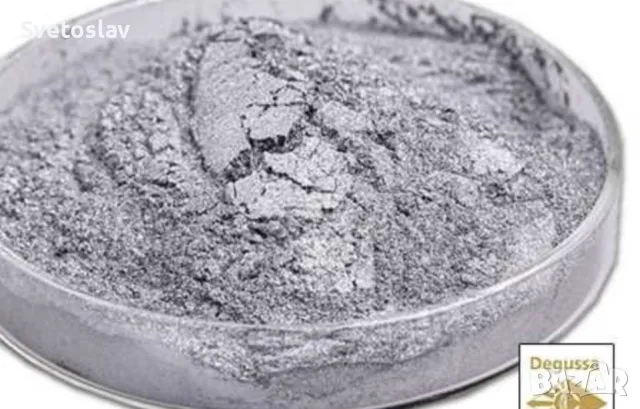 Бронз сребърен тинктура на прах супер фин bronze silver powder 