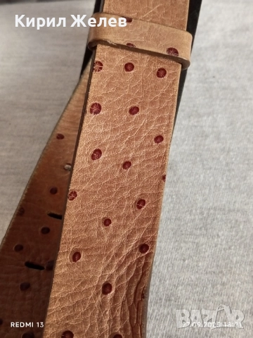 Дамски кожен колан с красива катарама тока 31123, снимка 6 - Колани - 51858914