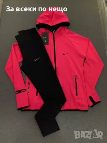 Nike Дамски Спортен Комплект Горнище С Качулка И Клин🔝Дамски Спортен Екип Найк Код VAL-50, снимка 5 - Спортни екипи - 56105282
