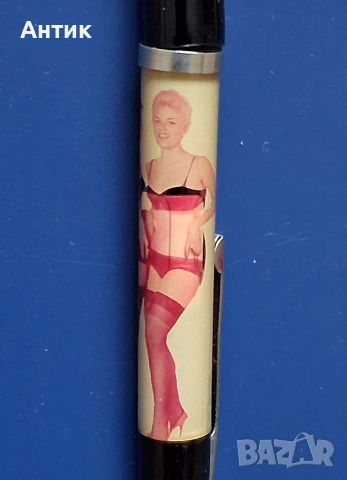 Две Стари Химикалки Голи Жени Еротика от Соца 70' те год., снимка 9 - Други ценни предмети - 53933525