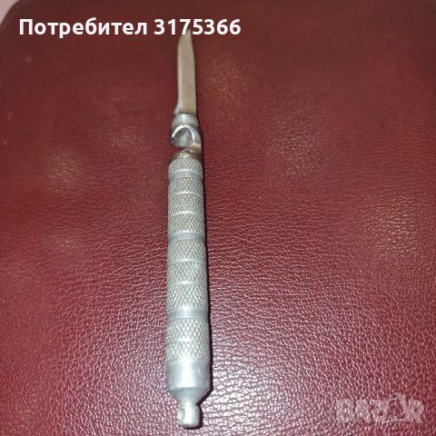 Сгъваем  чрез резба туристически нож , снимка 3 - Ножове - 44201251