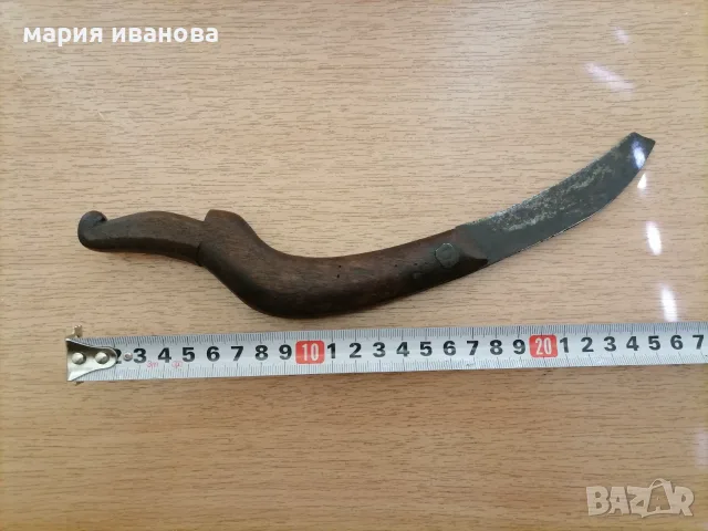 Стар възрожденски нож сойка, снимка 3 - Антикварни и старинни предмети - 55836992