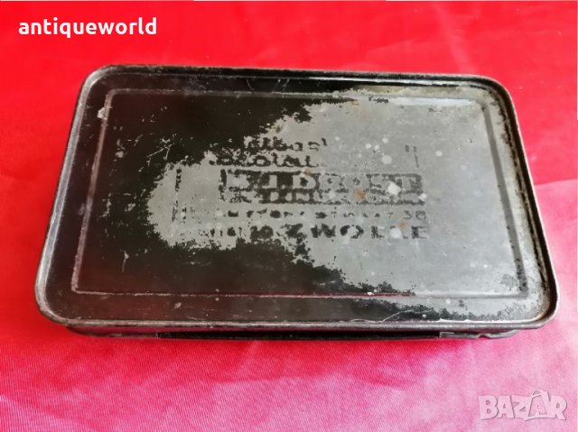 Много Стара Немска Ламаринена ,Метална Кутия 1896г., снимка 5 - Антикварни и старинни предмети - 35417694
