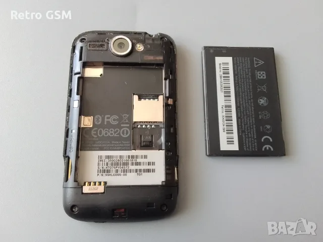  Работещ HTC Wildfire в отлично състояние + кабел за зареждане, снимка 5 - HTC - 56133098