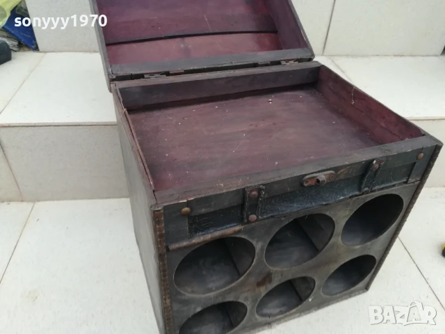 КУТИЯ ЗА ВИНО 0406250728LCHERY, снимка 3 - Антикварни и старинни предмети - 50542720