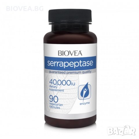 Хранителна добавка Biovea SERRAPEPTASE 90 Capsules