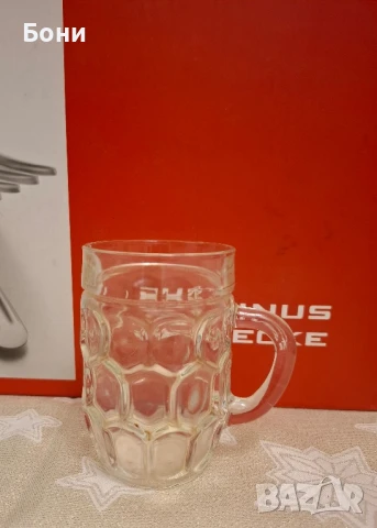 Четири стилни чаши за бира, снимка 2 - Сервизи - 50486075