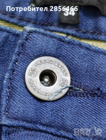 Мъжки дънки DC Shoes размер 34/34, снимка 4 - Дънки - 52365370