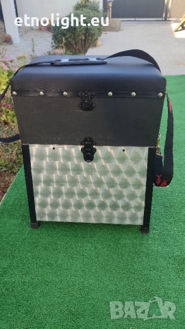 Професионален рибарски стол куфар с чекмеджета и отделения за такъми, дръжка за носене 