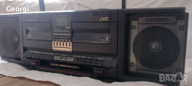 Радио касетофон JVC PC V77 , снимка 4 - Радиокасетофони, транзистори - 38408573