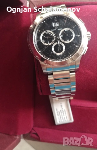 Продавам мъжки ръчен часовник Maurice Lacroix MI1077 ss002- 331, снимка 5 - Мъжки - 54086008