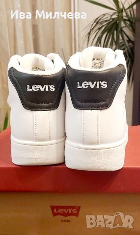 Високи кецове Levi's  39, снимка 5 - Кецове - 42614134