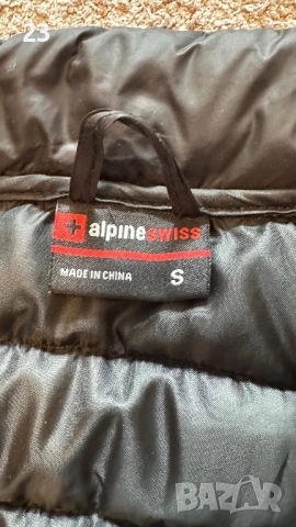 Мъжки елек без ръкави Alpine Swiss размер S/M, снимка 3 - Якета - 54189273