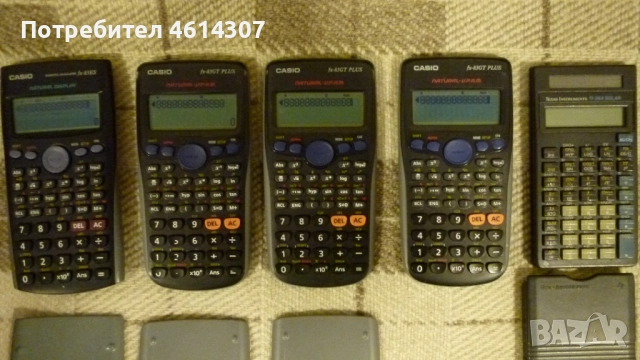 Калкулатори - CASIO fx-83GT PLUS UPAM - TI 36 X SOLAR - CASIO fx-83 ES , снимка 1