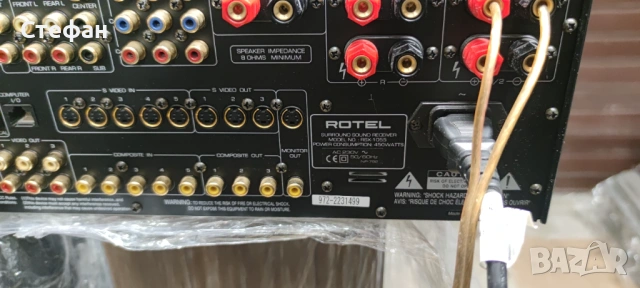 ROTEL RSX 1055, снимка 2 - Ресийвъри, усилватели, смесителни пултове - 53901485