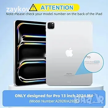 Magic Keyboard Case за iPad Pro 13 инча, снимка 2 - Таблети - 49296949