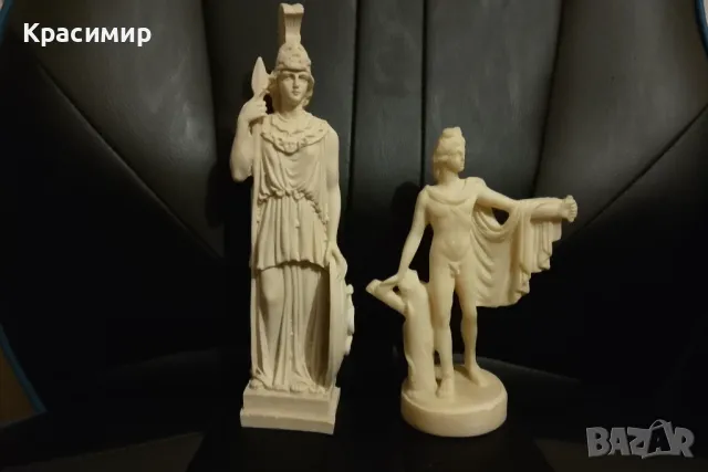 АТИНА ПАЛАДА  и АПОЛОН. БОГОВЕ ОТ ГРЪЦКАТА МИТОЛОГИЯ.