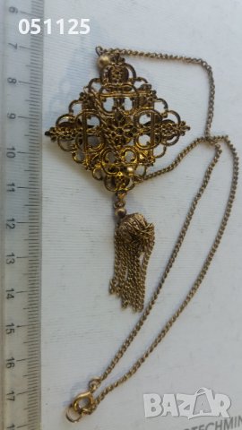 Масивно позлатен накит колие , снимка 12 - Антикварни и старинни предмети - 40512758