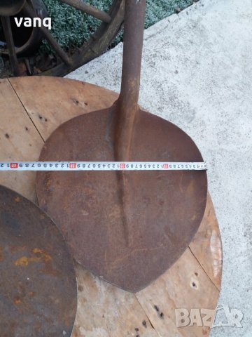 Стара метална лопата  -голяма, снимка 4 - Антикварни и старинни предмети - 32064018