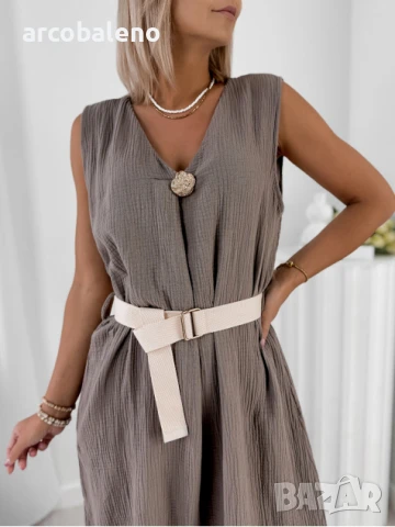 Дамска рокля OLITE, 3цвята   , снимка 4 - Рокли - 50849101