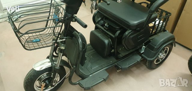 Електрическа двуместна триколка С-1 750W модел 2024 г., снимка 12 - Мотоциклети и мототехника - 29845913