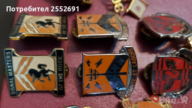 Армейски USA знаци , снимка 4 - Колекции - 44748775