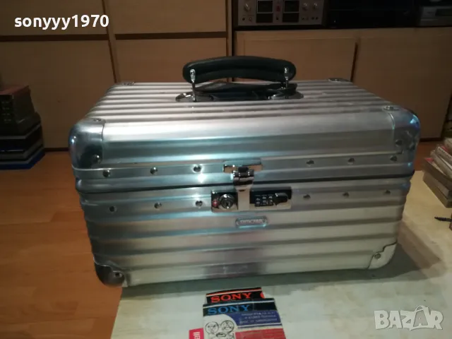 заявен-RIMOWA GERMANY 1898-МАРКОВ АЛУМИНИЕВ КУФАР 1904251928LNWC, снимка 10 - Микрофони - 49962591