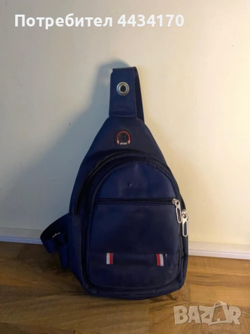 Спешно! Мъжка чанта за рамо JP Jingpin – Синя – Напълно функционална, снимка 2 - Чанти - 53309897