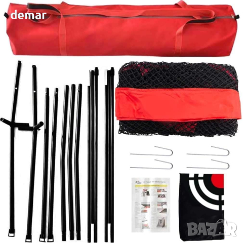 Мрежа за голф Kapler, за тренировки на закрито и открито, № 6 - 3,7х3м, снимка 4 - Голф - 44584287