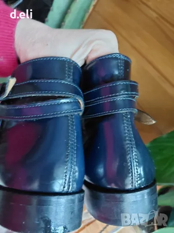 Bologna 🇮🇹  Size 38-39 100% Кожа Уникални боти, снимка 5 - Дамски боти - 49340750