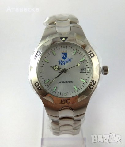 Kansas City Royals , чисто нов английски дизайнерски часовник, снимка 1 - Мъжки - 23483875