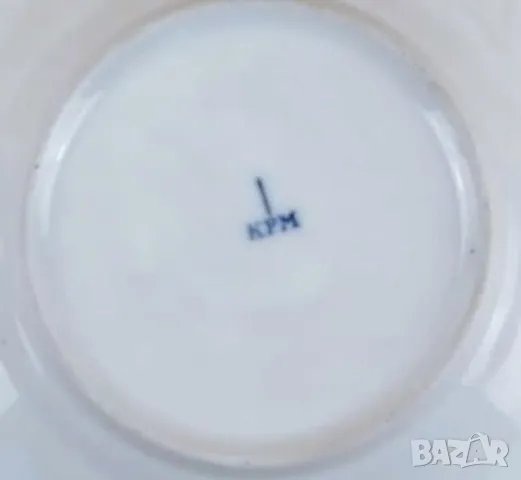 Стара чиния KPM Krister, над 100 годошна, снимка 6 - Антикварни и старинни предмети - 49767141