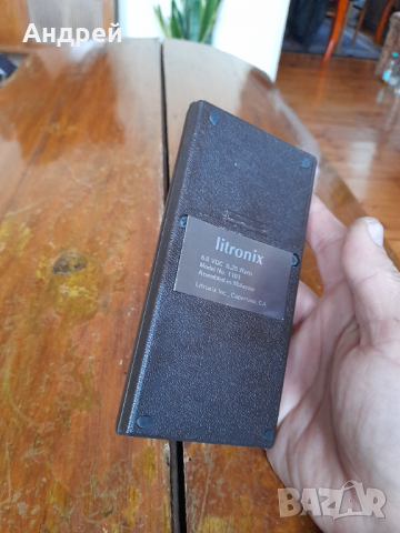 Стар калкулатор Litronix, снимка 5 - Други ценни предмети - 44635551