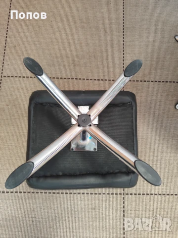 Кожено дизайнерско релакс кресло, снимка 3 - Дивани и мека мебел - 50540250