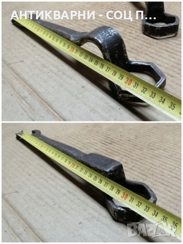 Комплект Стари Ковани Каруцарски Ключове / 4 Броя. Стар Кован Каруцарски Ключ. , снимка 9 - Антикварни и старинни предмети - 44419973