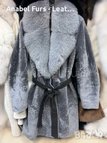 Дамски палта от естествена кожа, снимка 4 - Палта, манта - 48235634