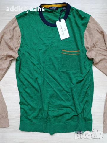 Мъжки пуловер Scotch&Soda размер XL, снимка 2 - Пуловери - 52374209