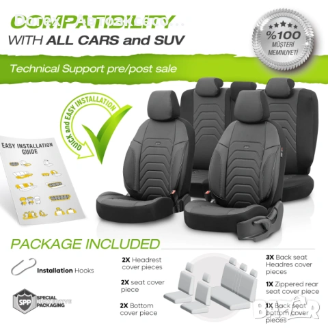 Комплект луксозна тапицерия Otom Core - различни цветове, снимка 12 - Аксесоари и консумативи - 53914137