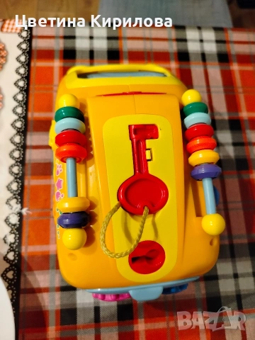 Детски образователен бус – сметало, сортер и музика, Hola, снимка 6 - Образователни игри - 53928974