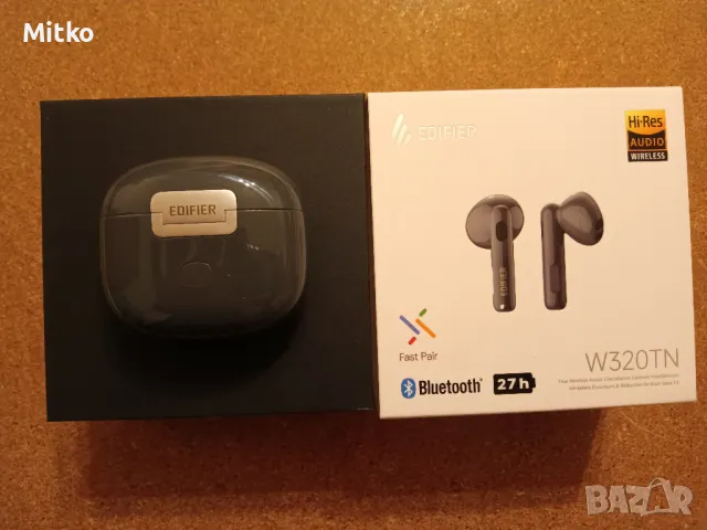 Безжични слушалки Edifier - W320TN сиви, снимка 3 - Bluetooth слушалки - 49215758