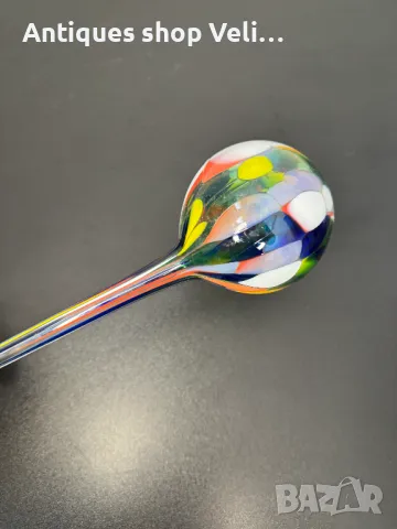 Стъклена поливаща топка за цветя №6932 , снимка 3 - Декорация за дома - 50401454