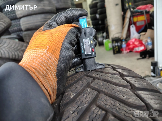 2бр.зимни гуми MICHELIN 225 55 17 DOT21 цена за брой, снимка 3 - Гуми и джанти - 54082061