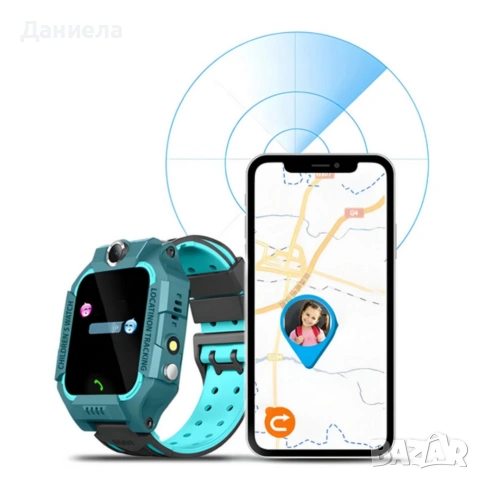 Детски смарт часовник с GPS и SOS бутон, снимка 10 - Смарт часовници - 54153738